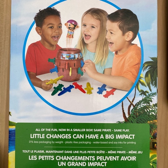 Tomy Pop Up Pirate game with colorful swords. Fun for all ages. - Picture 3 of 3